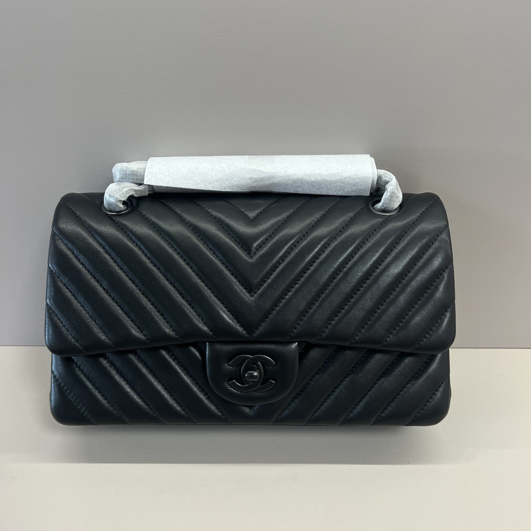 Chanel CF1112 Shoulder Bags Sheepskin 25cm