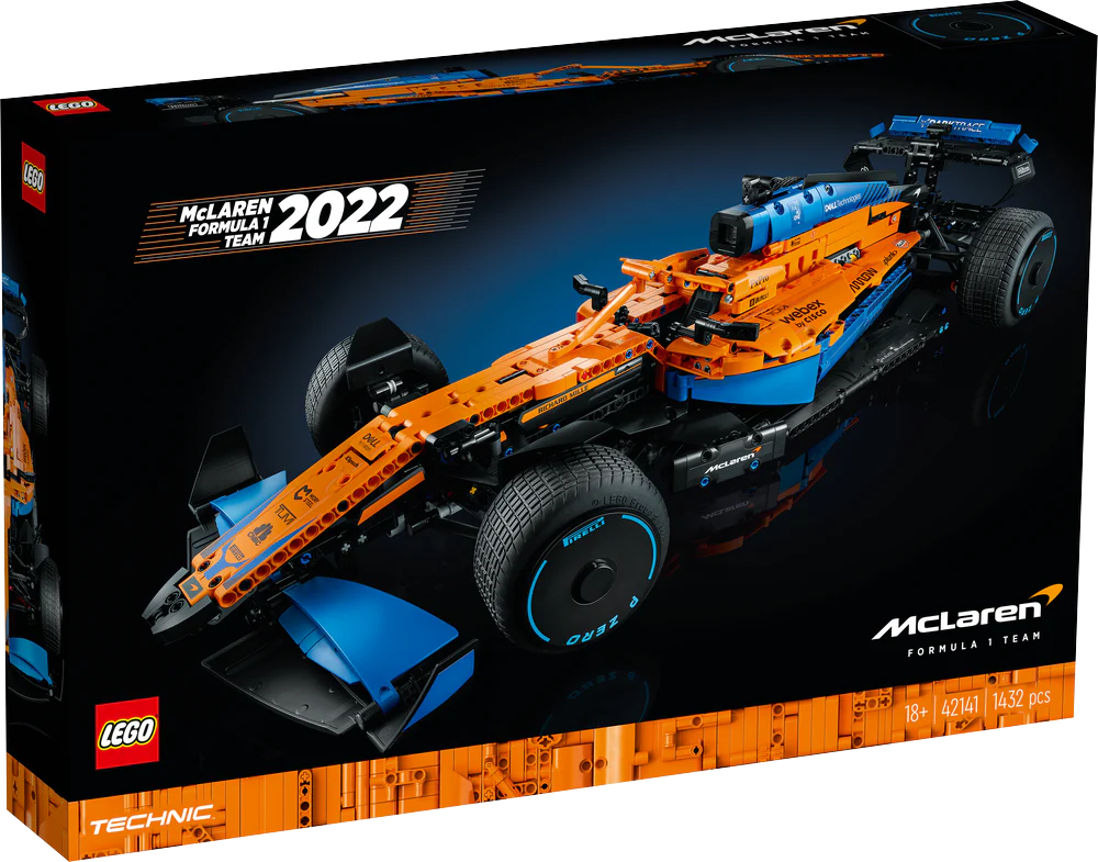 LEGO 42141 Technic Mclaren Formula 1 Team 2022 Race Car