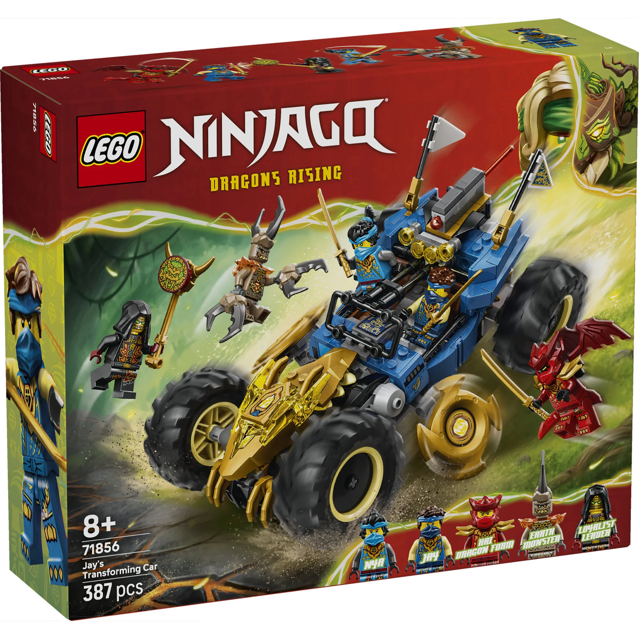 LEGO 71856 NINJAGO Jay's Transforming Car