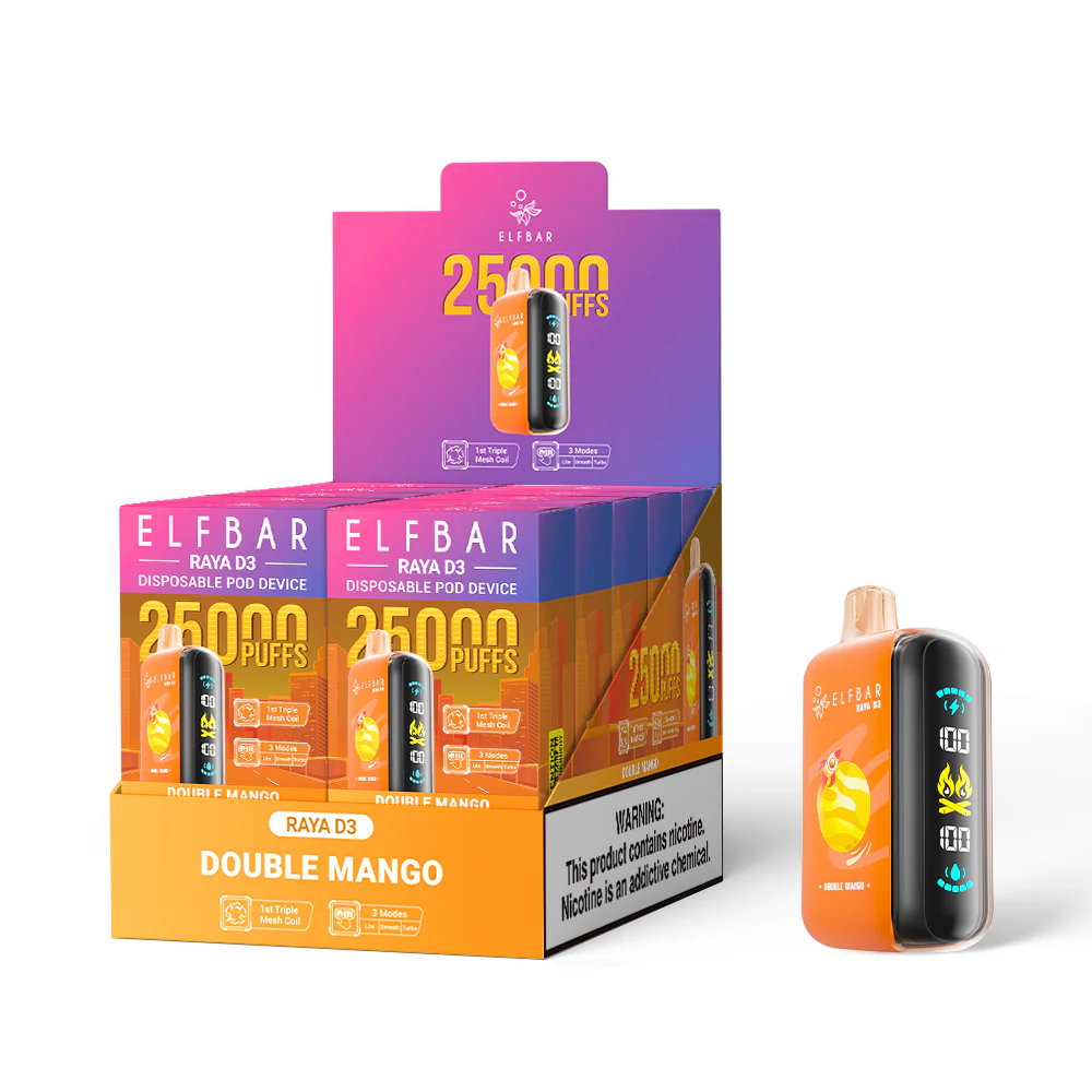 ELFBAR RAYA D3 Einweg-Vape (alle Geschmacksrichtungen)