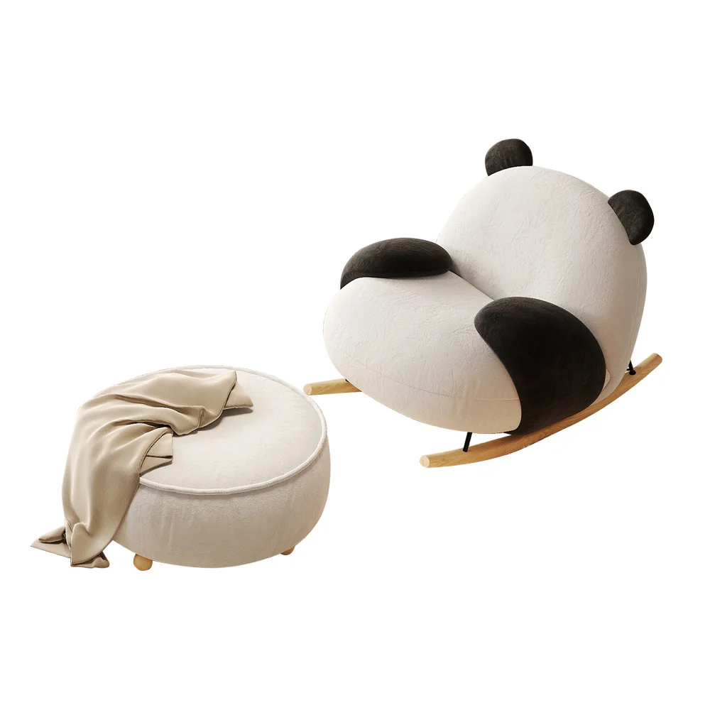 NÓVORA CASA panda Mecedora Sofá infantil caricatura descanso