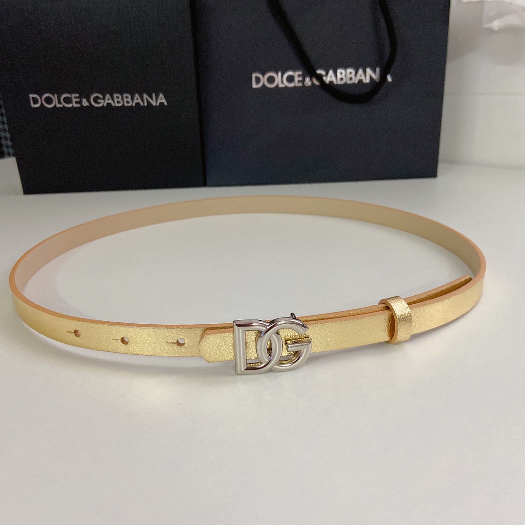 Dolce Gabbana Women Belt Width 1.5cm