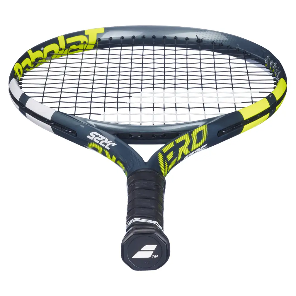 Aero 25 Junior Tennis Racquet Yellow and Grey
