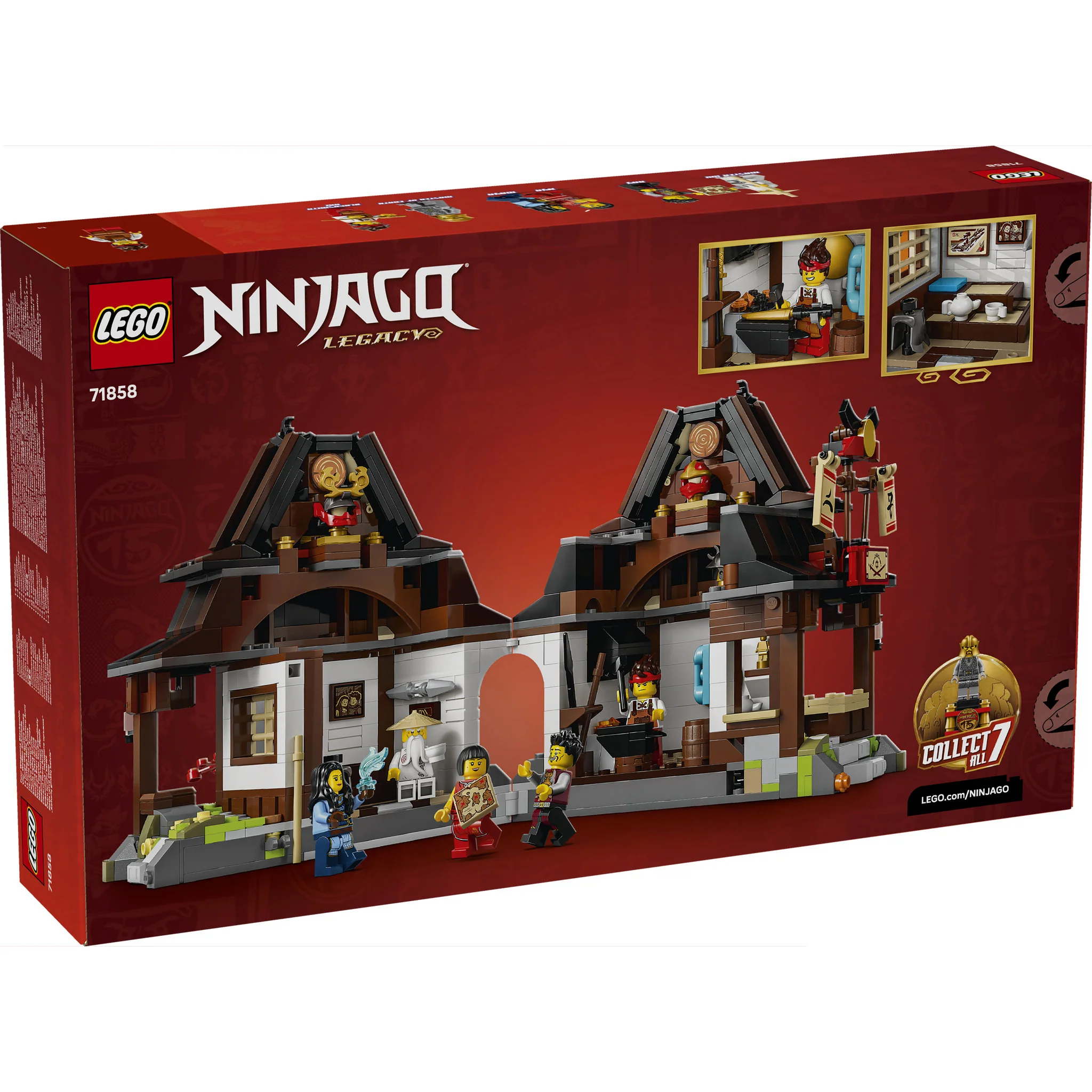 LEGO 71858 NINJAGO Four Weapons Blacksmith 15th Anniversary