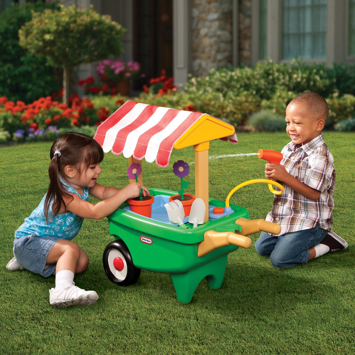 2-in-1 Garden Cart & Wheelbarrow