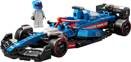 LEGO 77246 Speed Champions Visa Cash App RB VCARB 01 F1 Race Car