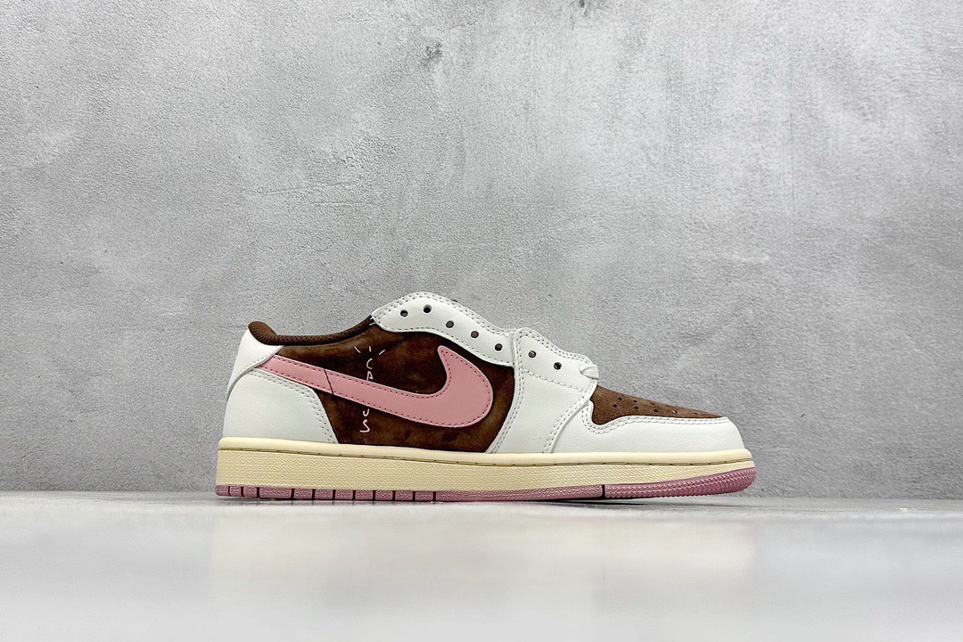 Nike Air Jordan 1 x Travis Scott Low Top Sneaker Shoes Gr. 36-46