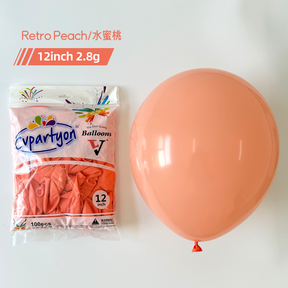 12 Inch Latex Balloons – Bright Colors for Party Decorations