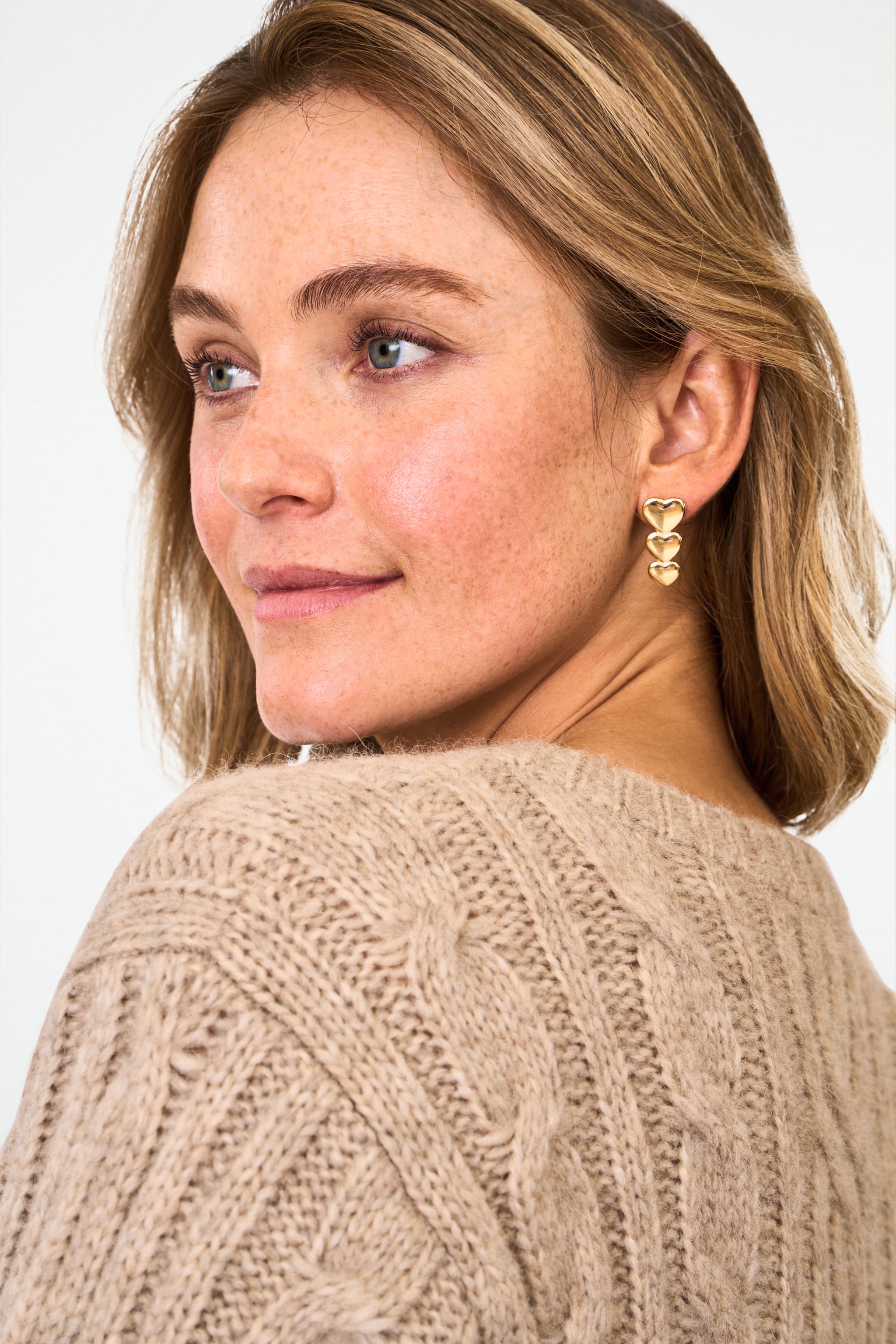 Leona Heart Earrings