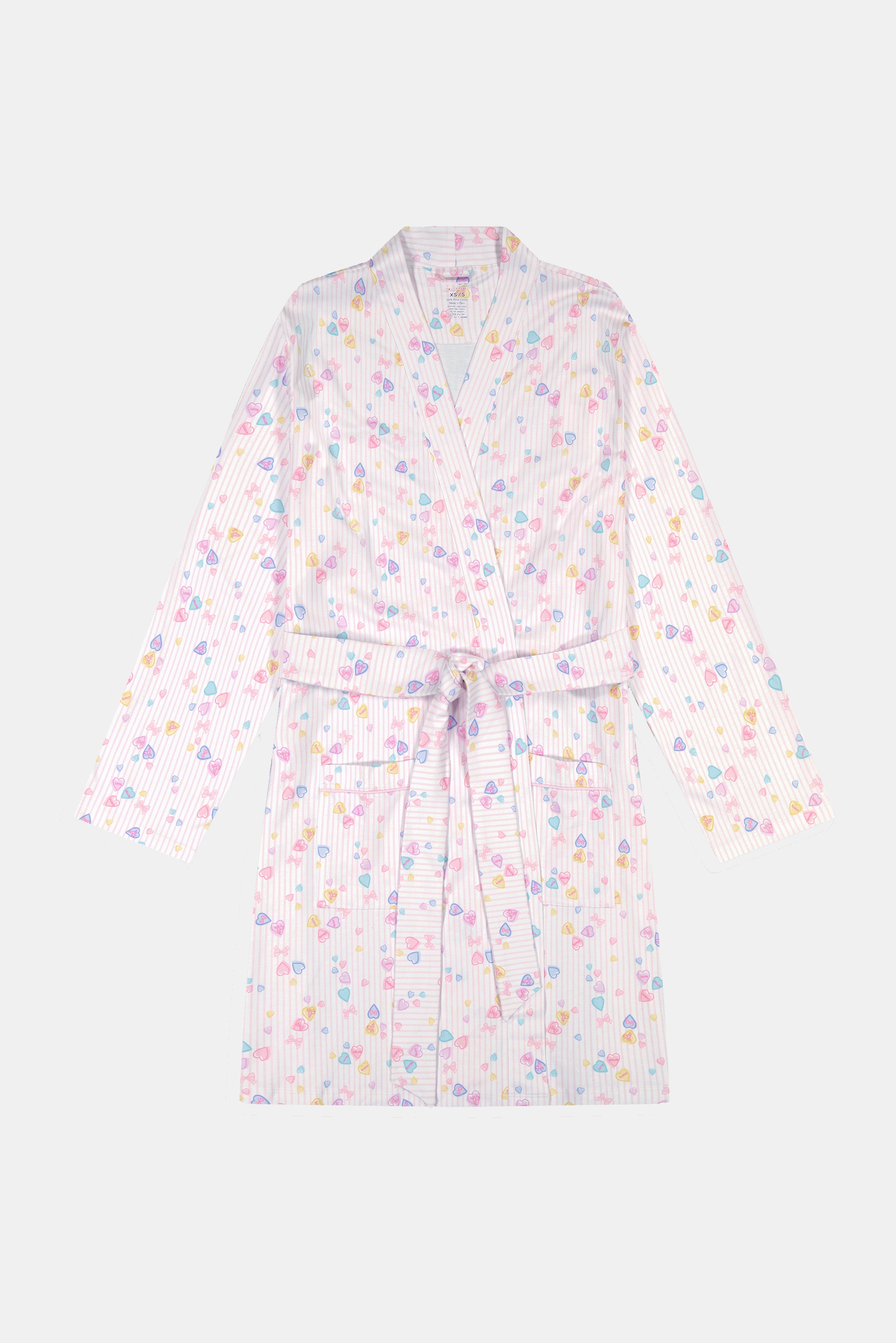 Candy Heart Stripe Blake Robe