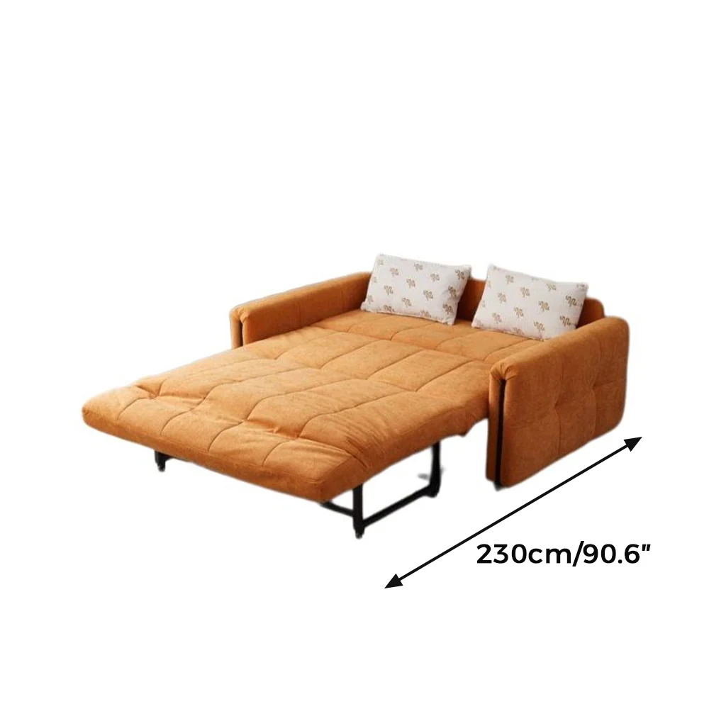 NÓVORA CASA eléctrico reclinable Sofá cama con motorizado reposapiés– fácilmente se convierte, pequeño espacio solución
