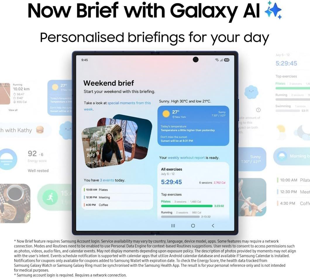 Samsung Galaxy Z Fold 7 AI Phone