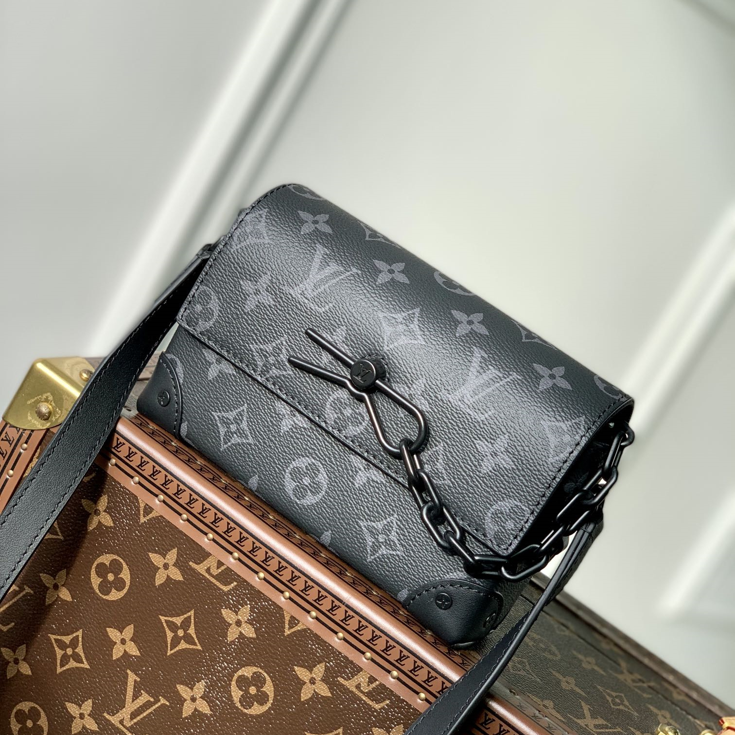 Louis Vuitton M81783 Steamer Wearable Wallet Women Bags Size 18*11*6.5cm