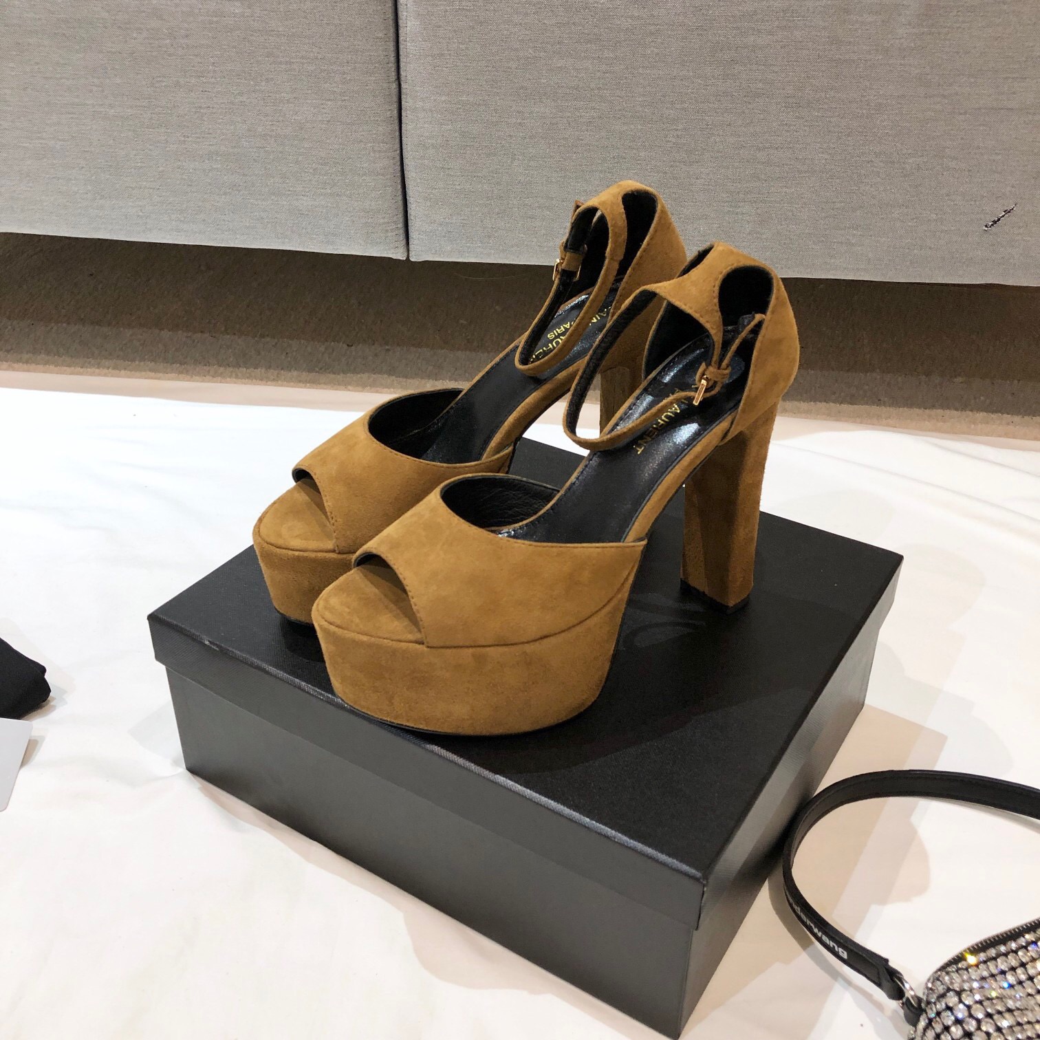 YSL Jodie Platform Pumps Size 35-41 4-Color