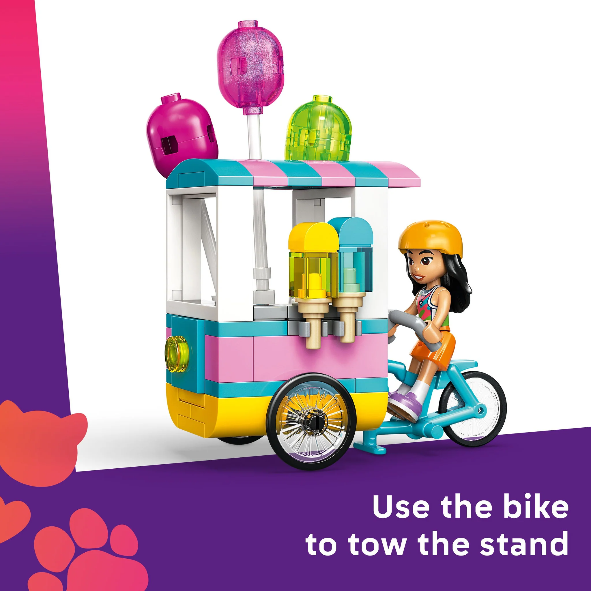 LEGO 42692 Friends Ice Cream & Balloon Stand