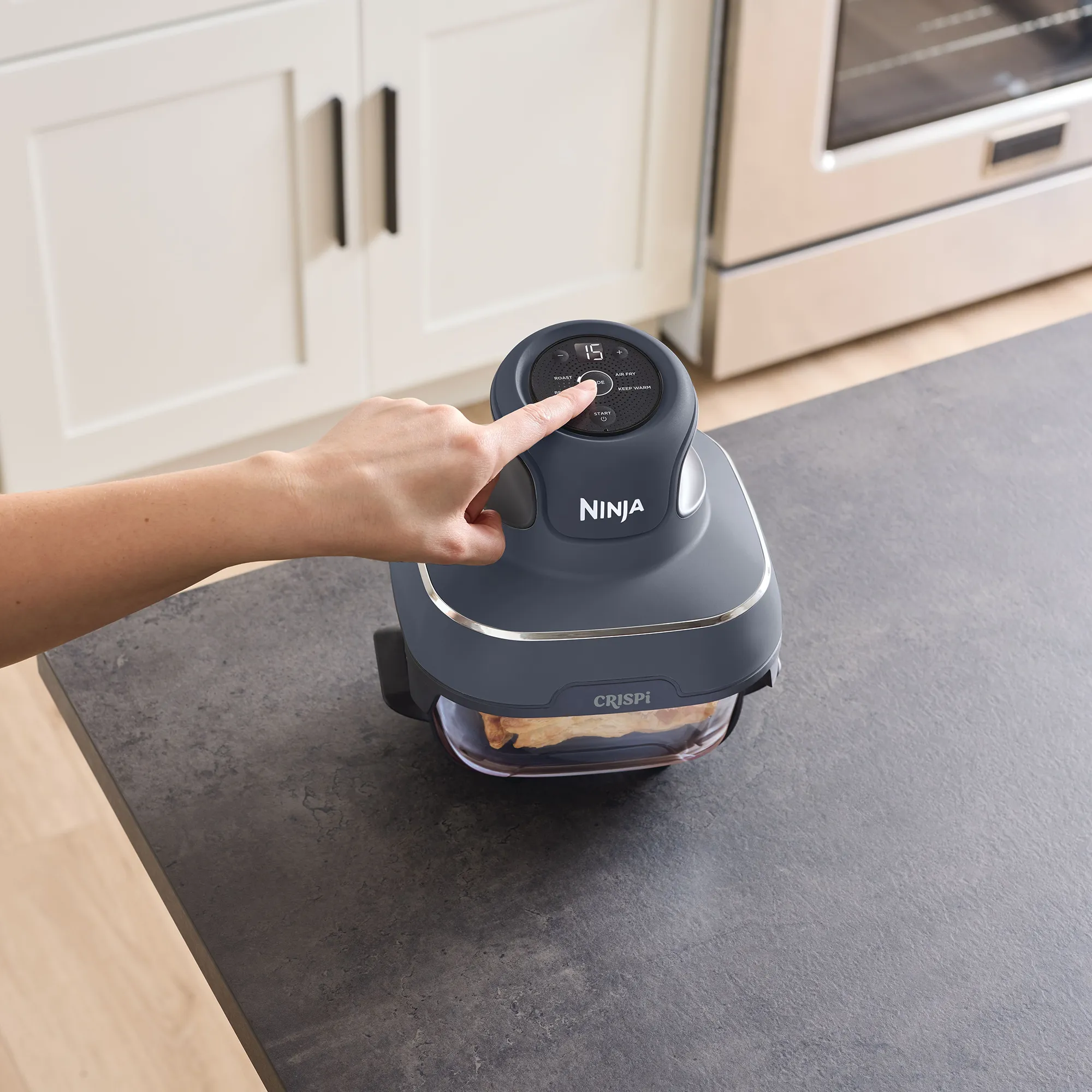Ninja Crispi 4-in-1 Portable Glass Air Fryer