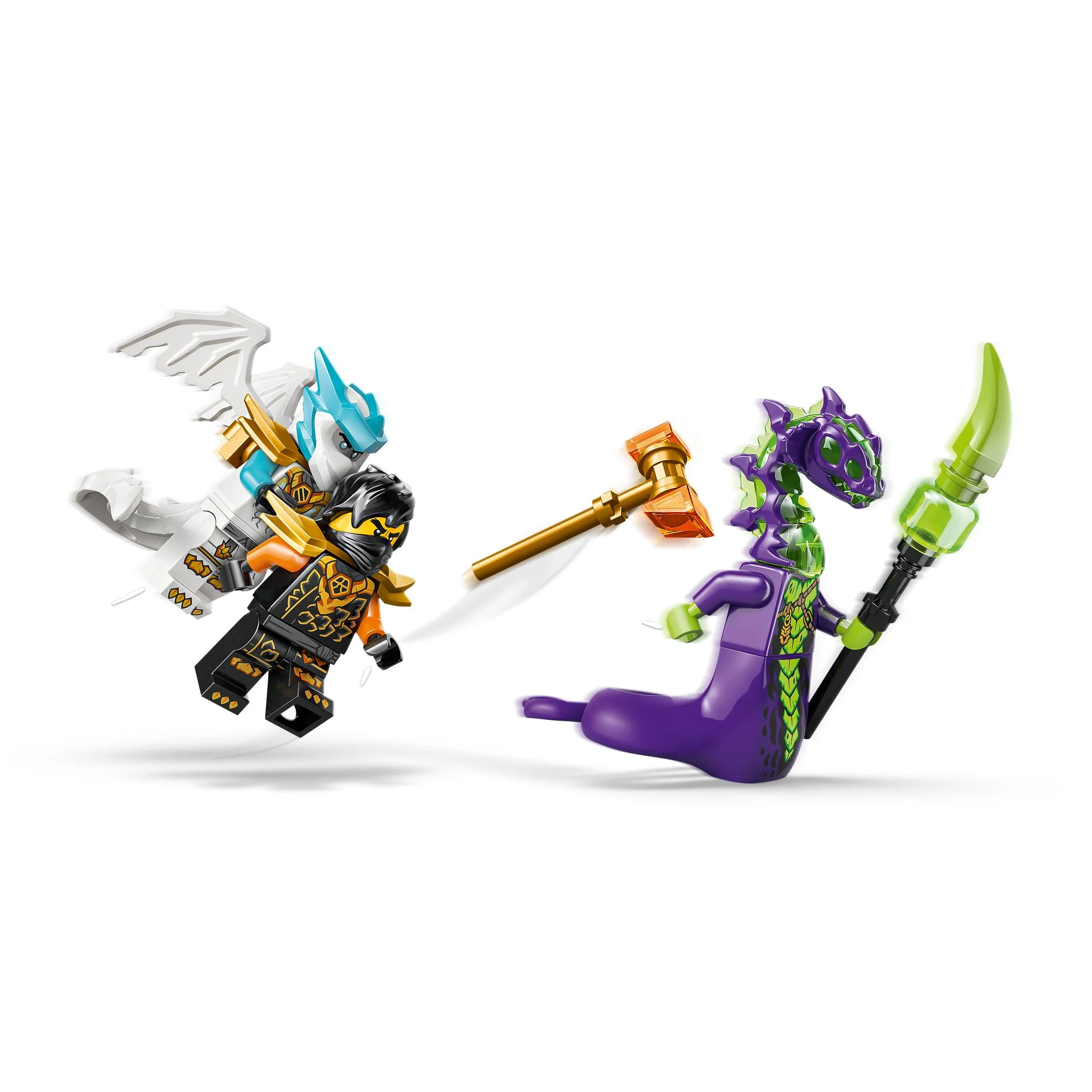LEGO 71854 NINJAGO Cole's Mission Mech & Dragon Zane