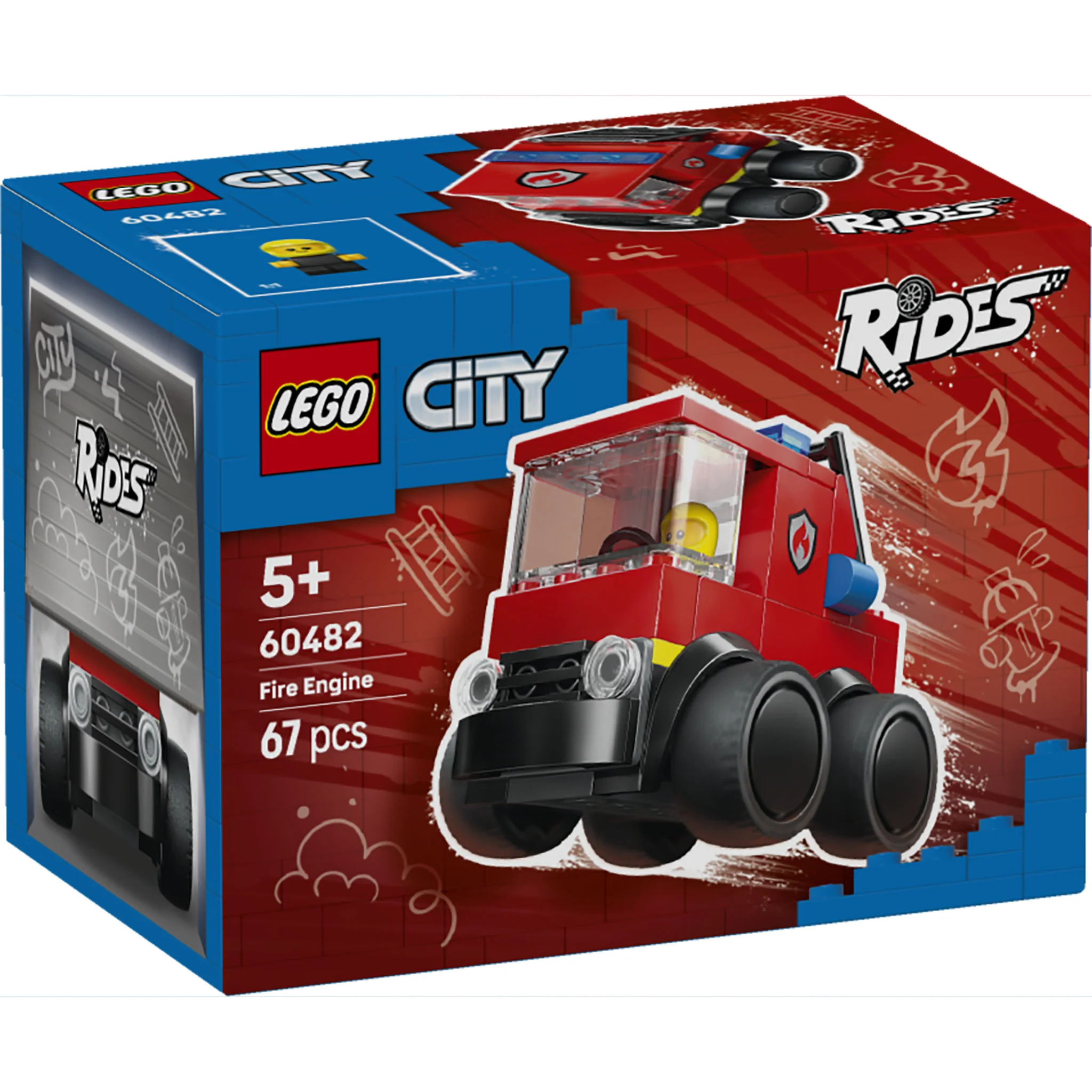 LEGO 60482 City Rides: Fire Engine