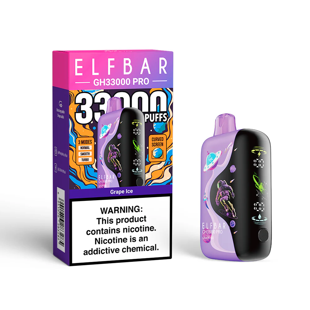 ELFBAR GH33000 PRO wiederaufladbarer Einweg-Vape (alle Geschmacksrichtungen)
