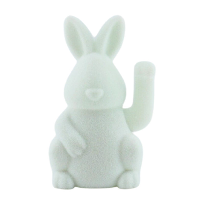 Animated Easter Bunny Decoration with Waving Motion