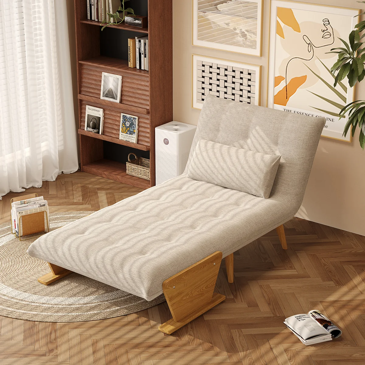 NÓVORA CASA 3-en-1 plegable sofá sillón cama con reposabrazos– 3 tamaños disponible