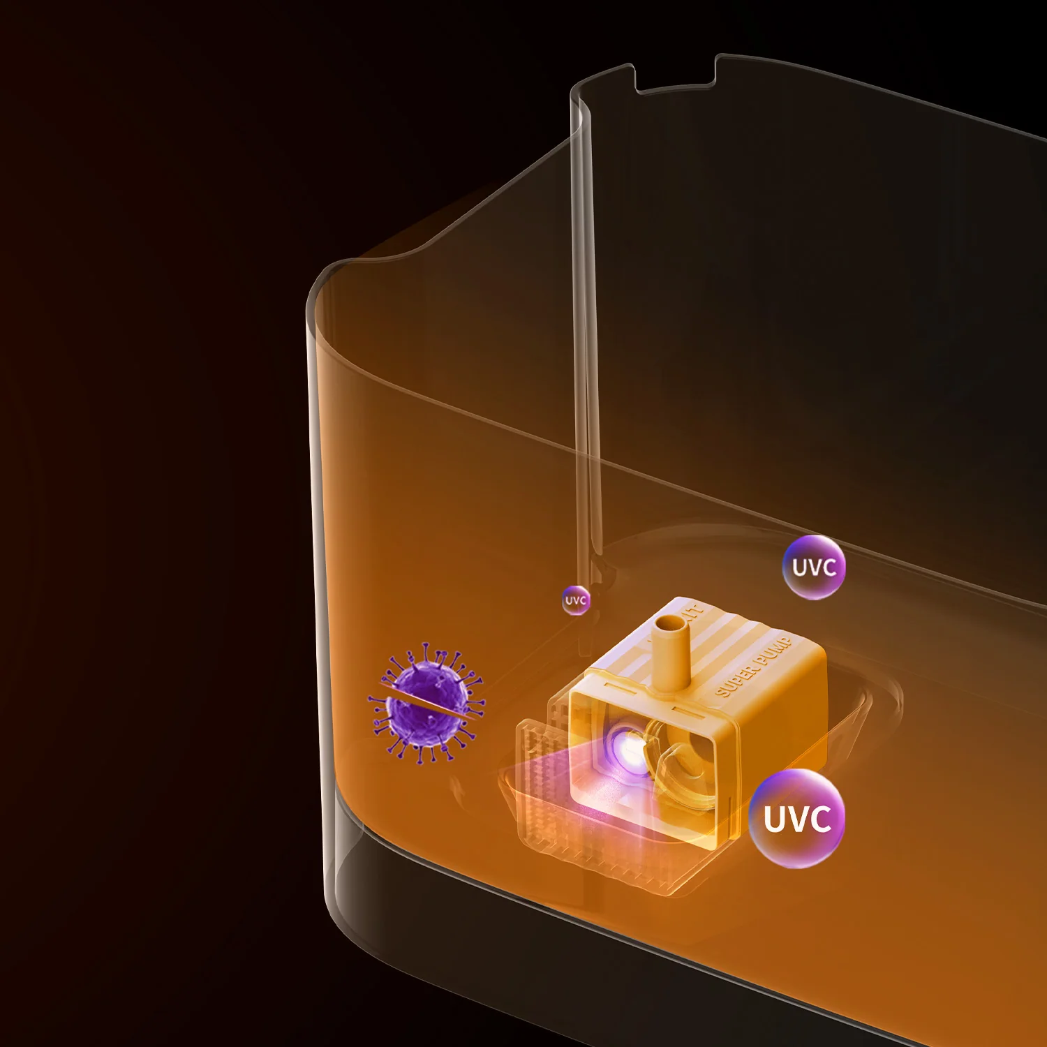 Wireless Water Pump FFT1-2 (UVC)