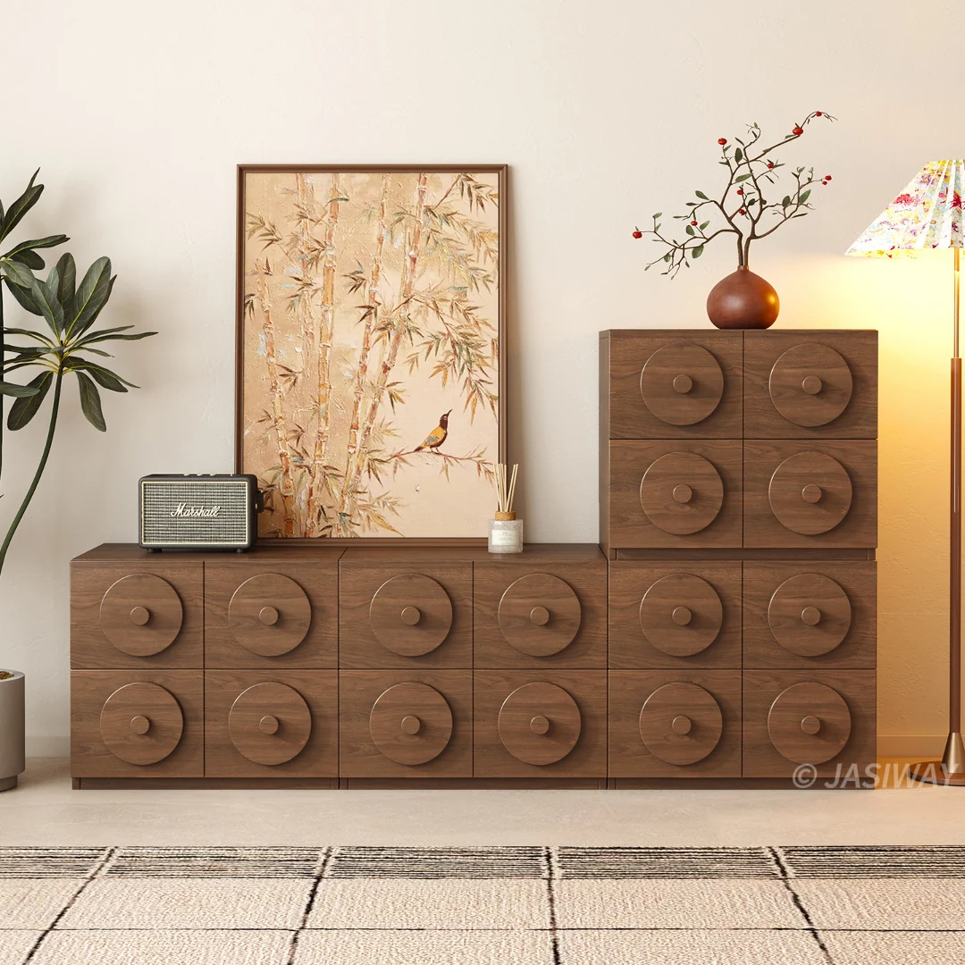 NÓVORA CASA modulable 2-cajón apilable Gabinete de almacenamiento| DIY Buró, Mueble para TV & Mesa auxiliar para todas habitaciones