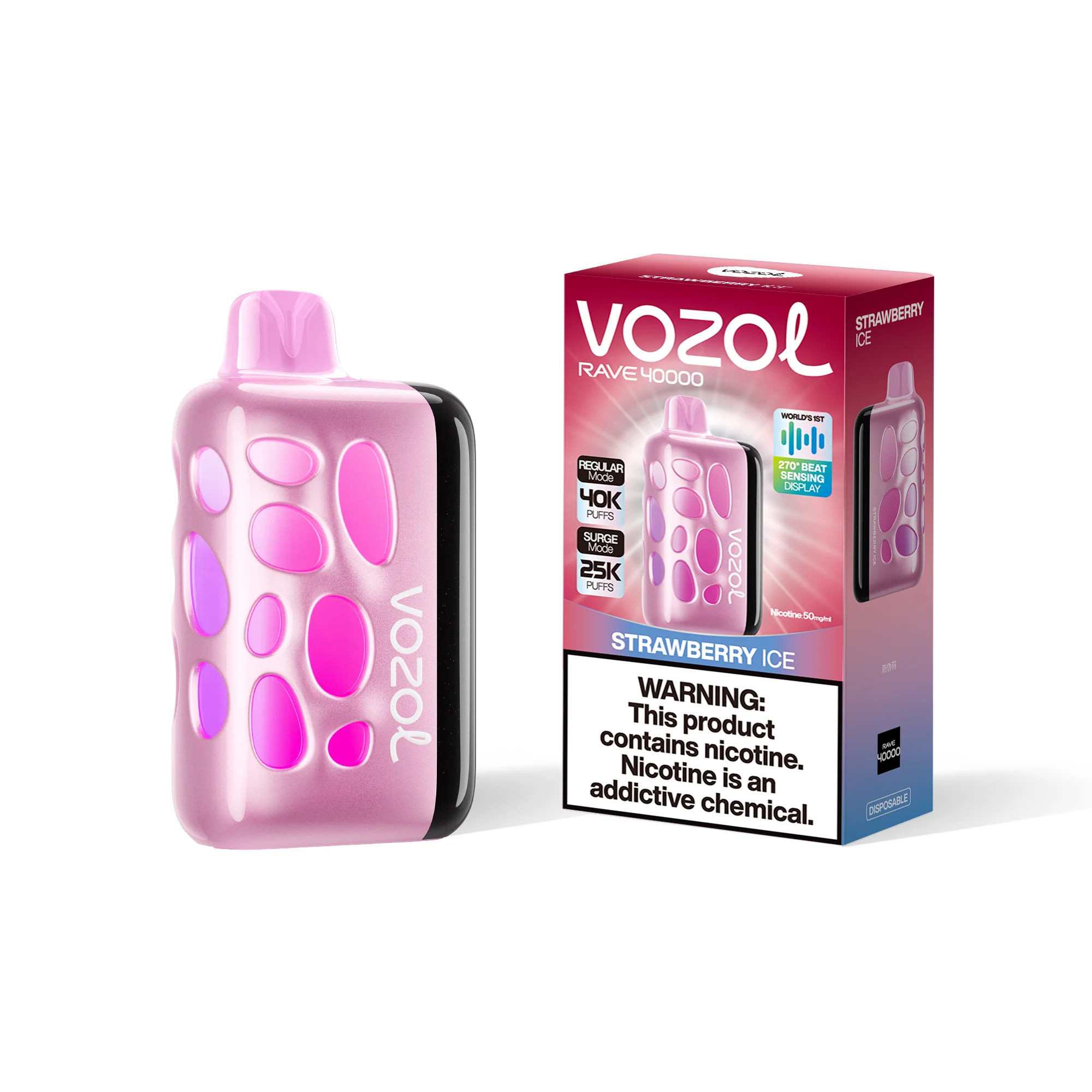 VOZOL RAVE 40K Einweg-Vape (alle Geschmacksrichtungen)