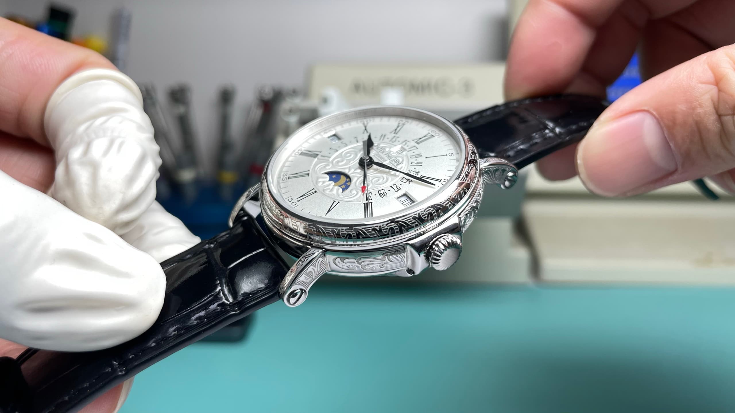 Patek Philippe 5159G-001 Annual Calendar Watch TOP