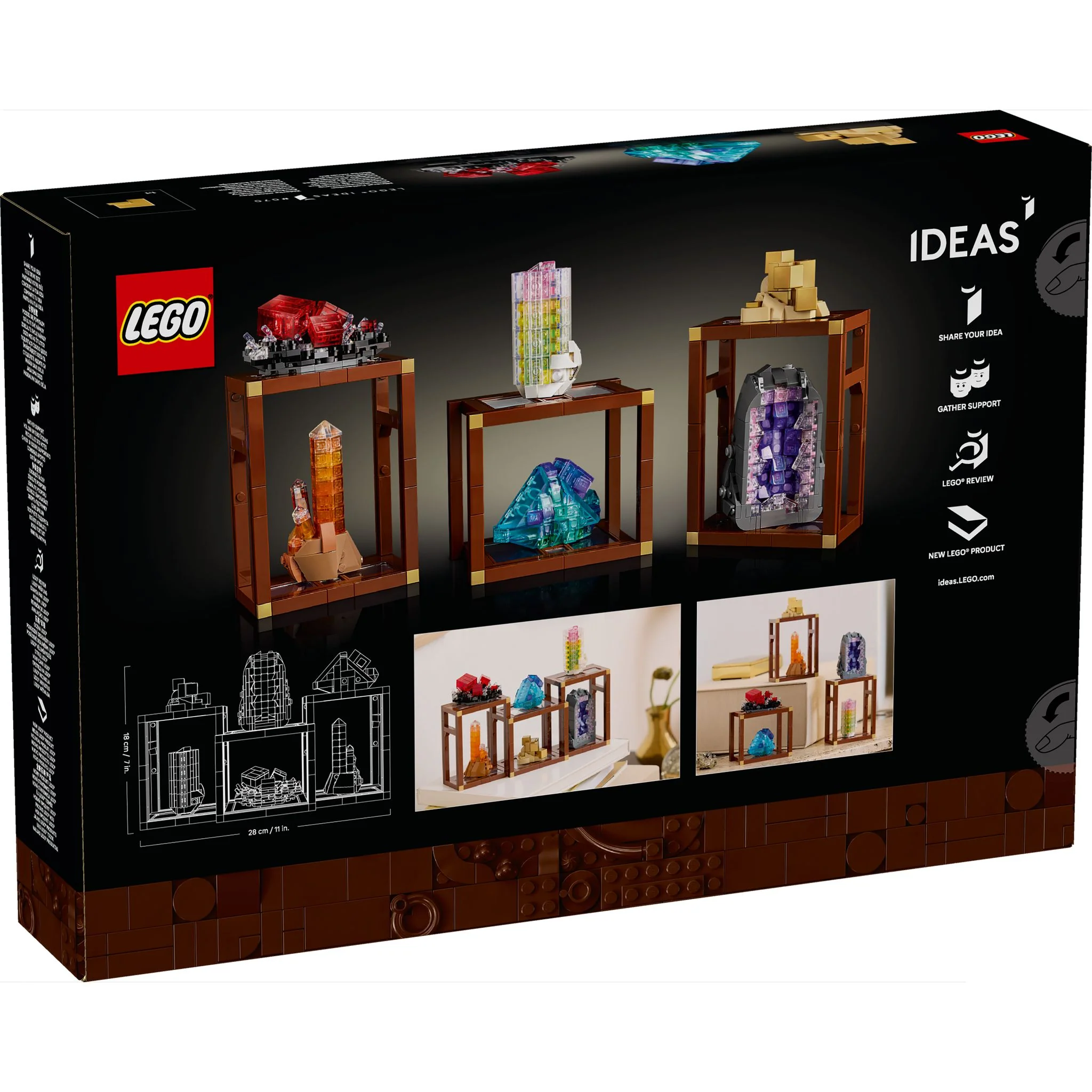 LEGO 21362 Ideas Mineral Collection