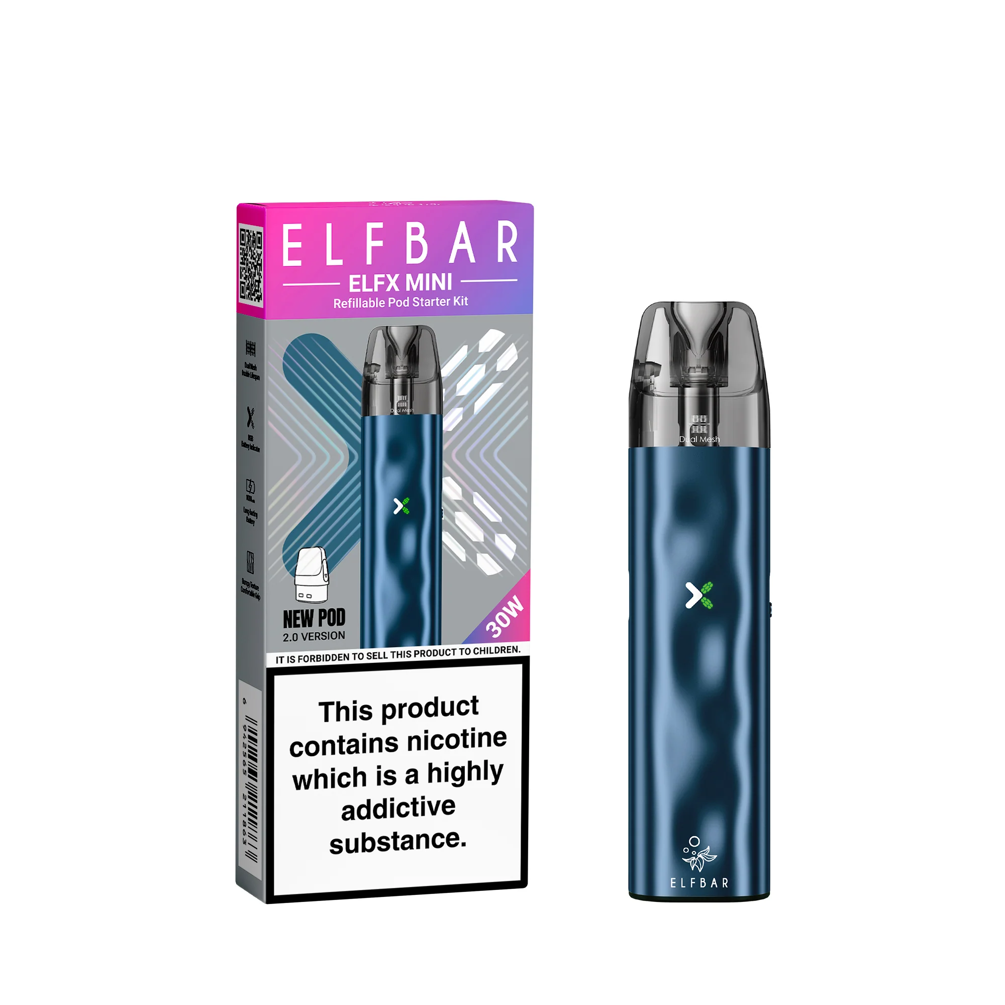 ELFBAR ELFX Mini nachfüllbares Pod-Kit
