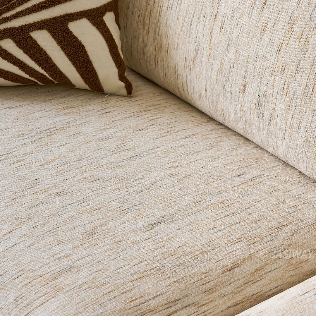 NÓVORA CASA profundo asiento Chenilla sofá con almohada superior brazos| 3-plazas Tapizado sofá con texturizado tela & bajo perfil estructura para Sala