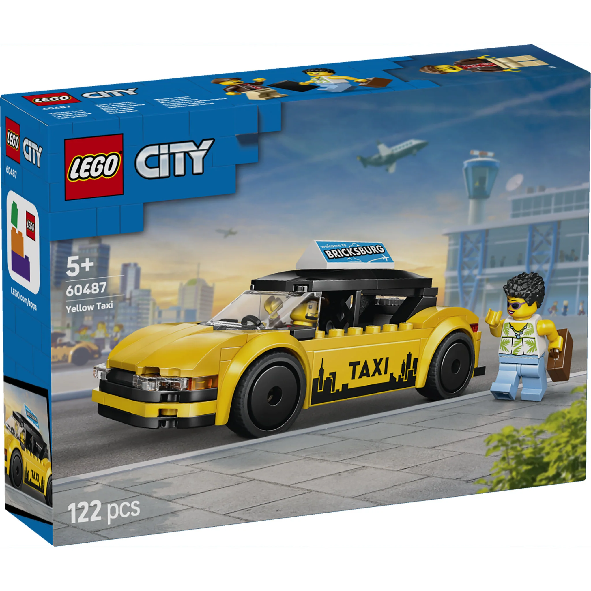 LEGO 60487 City Yellow Taxi