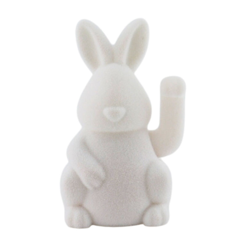Animated Easter Bunny Decoration with Waving Motion