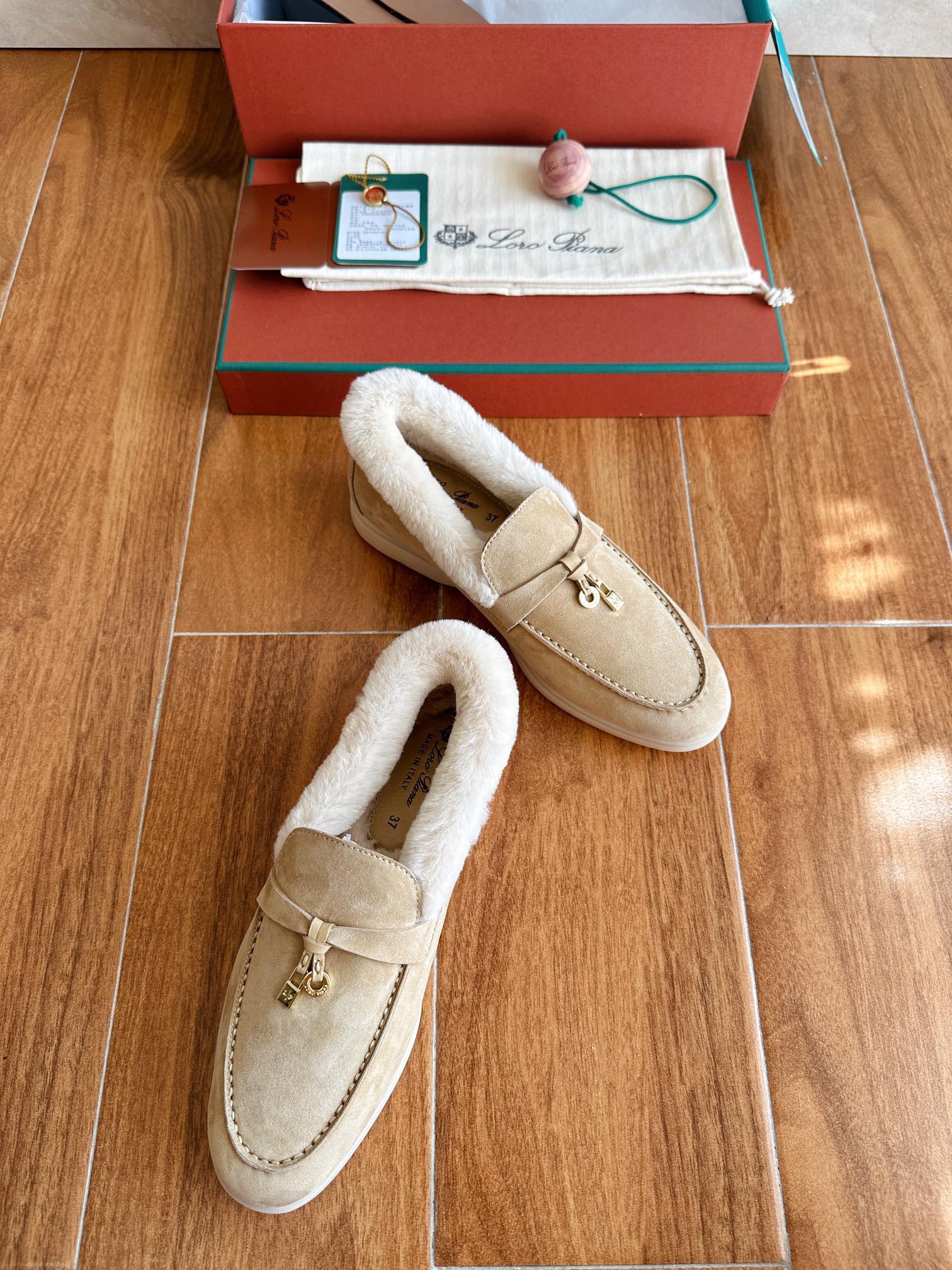 Loro Piana Unisex Loafers Size 36-46