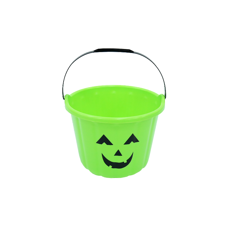 Halloween Pumpkin Candy Bucket Decoration