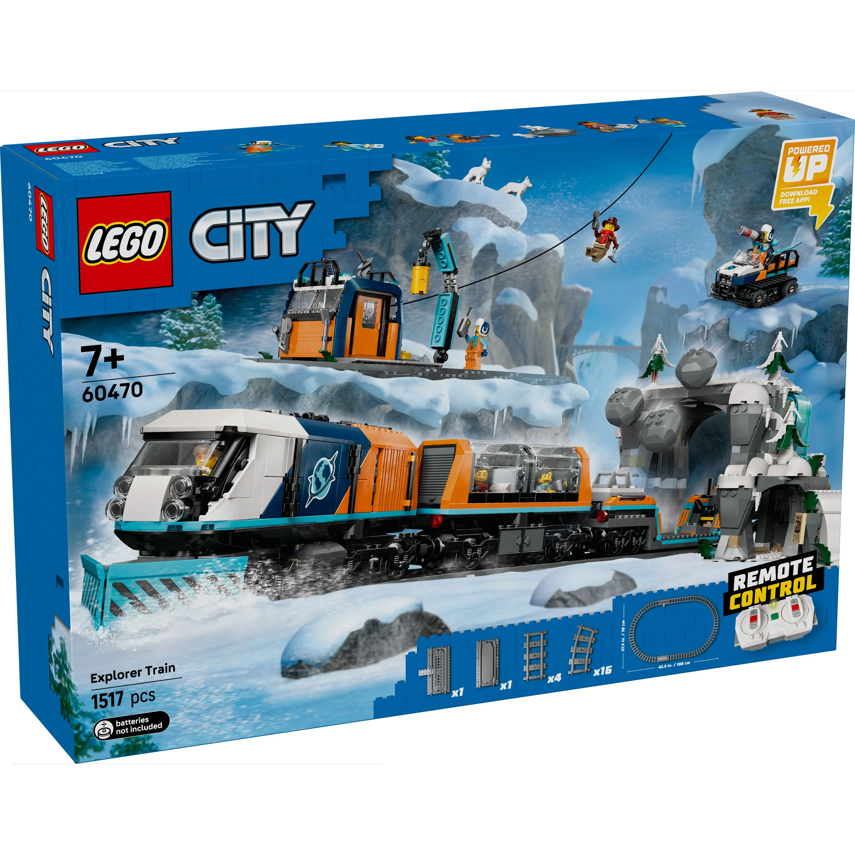 LEGO 60470 City Explorers' Arctic Polar Express Train