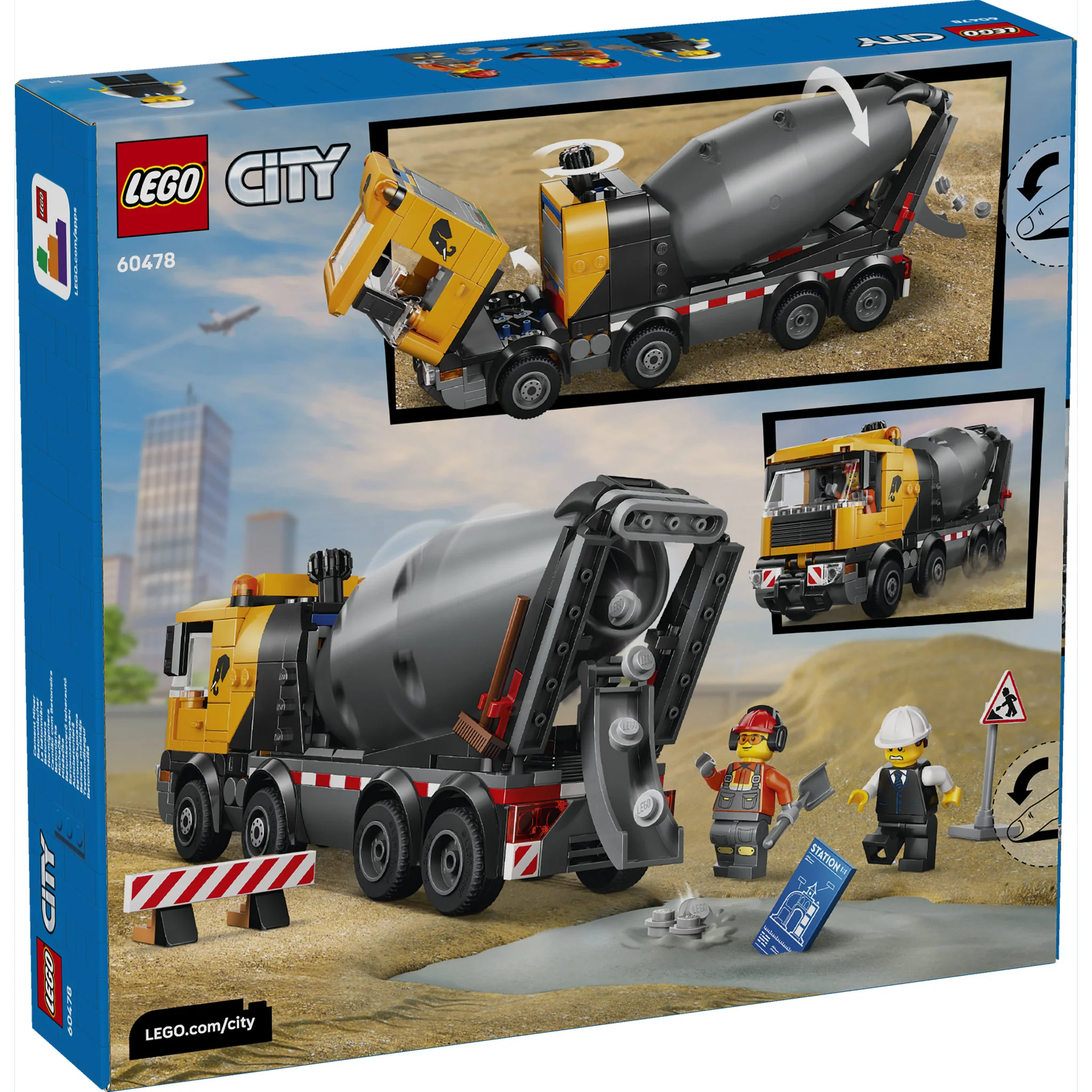 LEGO 60478 City Cement Mixer