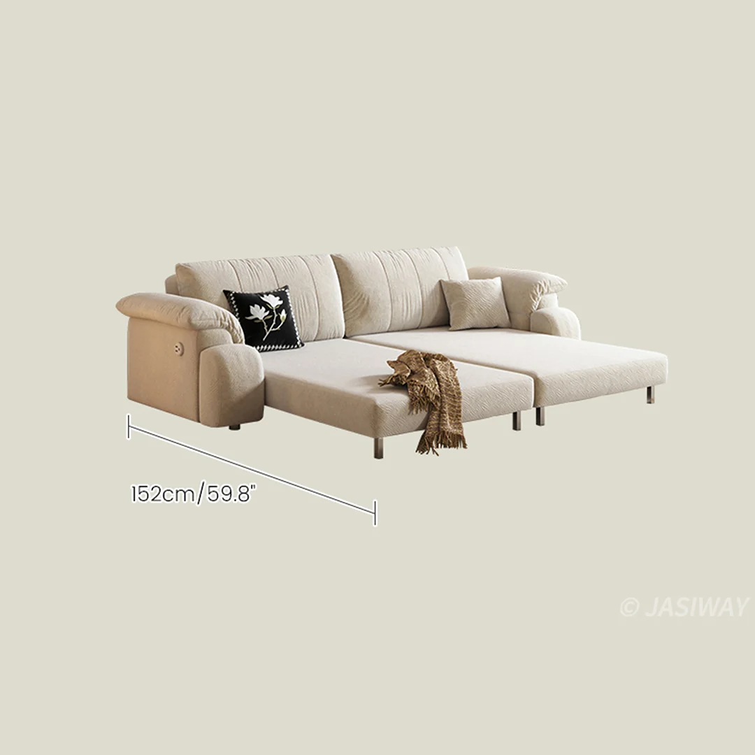 NÓVORA CASA 3-en-1 Plegable Sofá cama con 5-nivel Ajustable respaldo| transformable piso Sofá cama para pequeño espacios & Sala