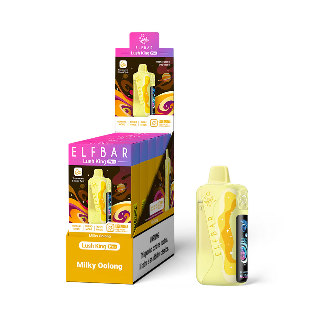 ELFBAR Lush King Pro wiederaufladbarer Einweg-Vape (alle Geschmacksrichtungen)