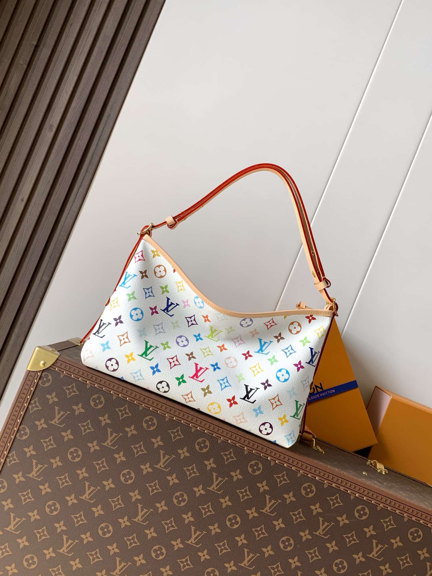 Louis Vuitton x TM CarryAll East West Multicolor/White Coated canvas M27578 High