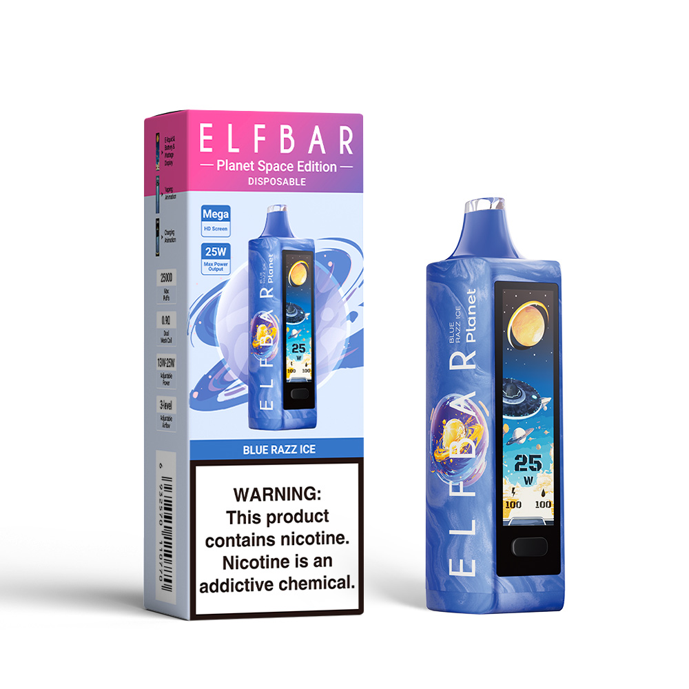 ELF BAR PLANET 25K wiederaufladbarer Einweg-Vape (alle Geschmacksrichtungen)