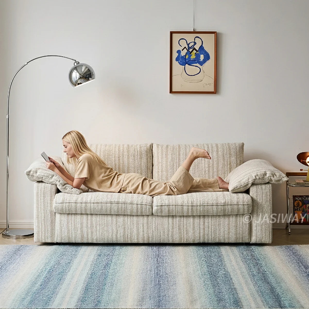 NÓVORA CASA extraíble extraíble Sofá cama con oculto colchón para compacto sala