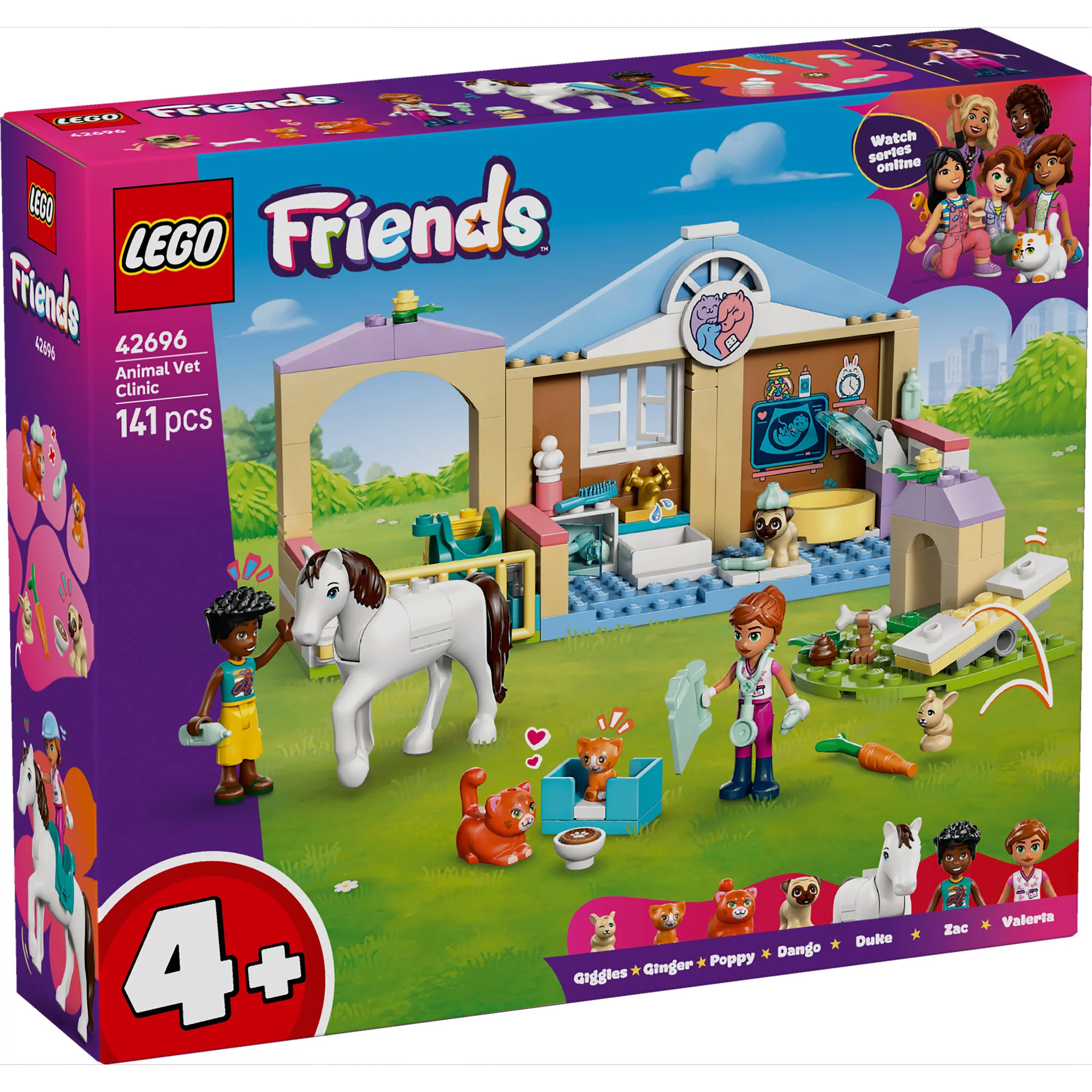 LEGO 42696 Friends Animals Vet Clinic
