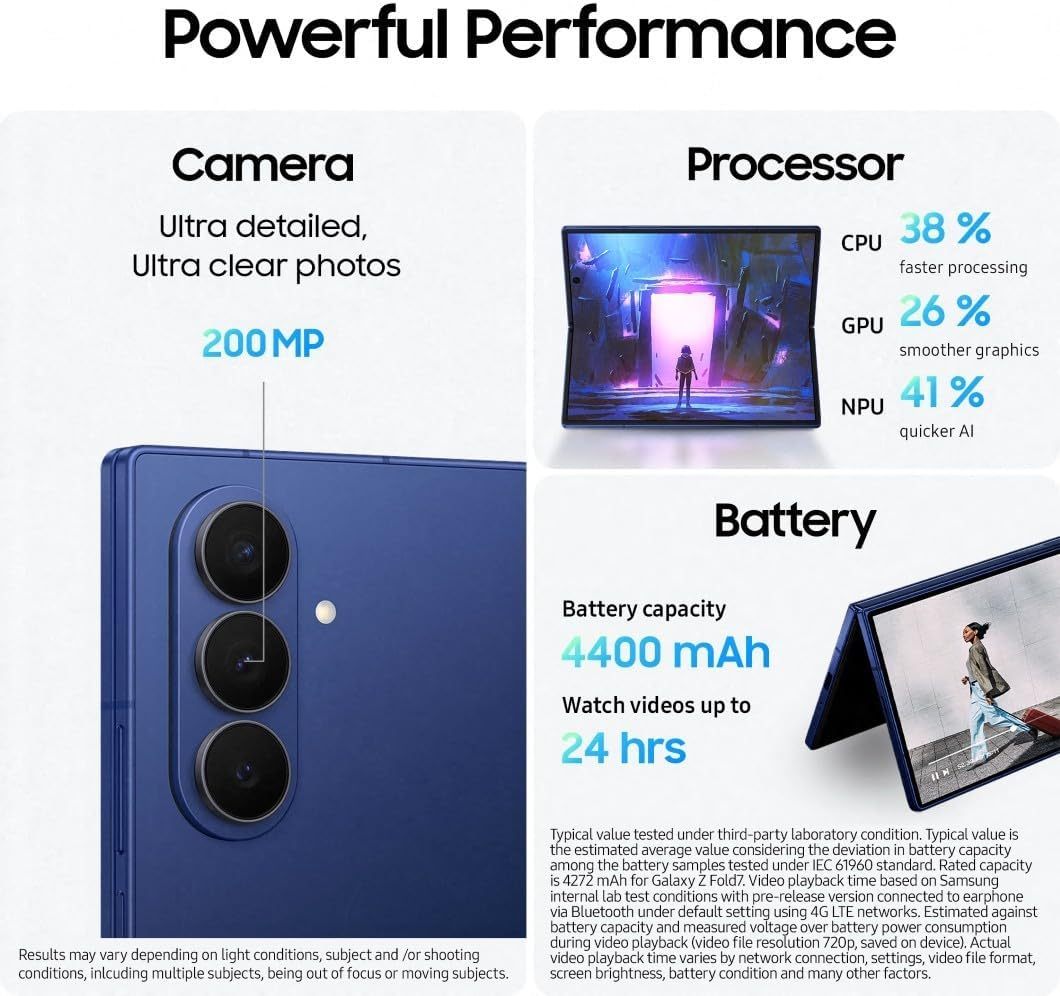 Samsung Galaxy Z Fold 7 AI Phone