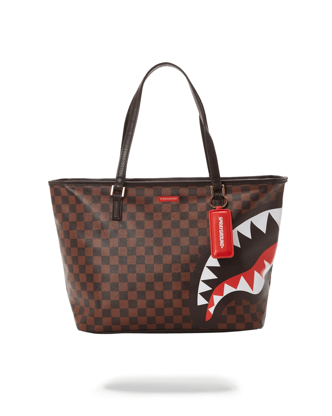 CHECKS IN CAMOFLAUGE TOTE