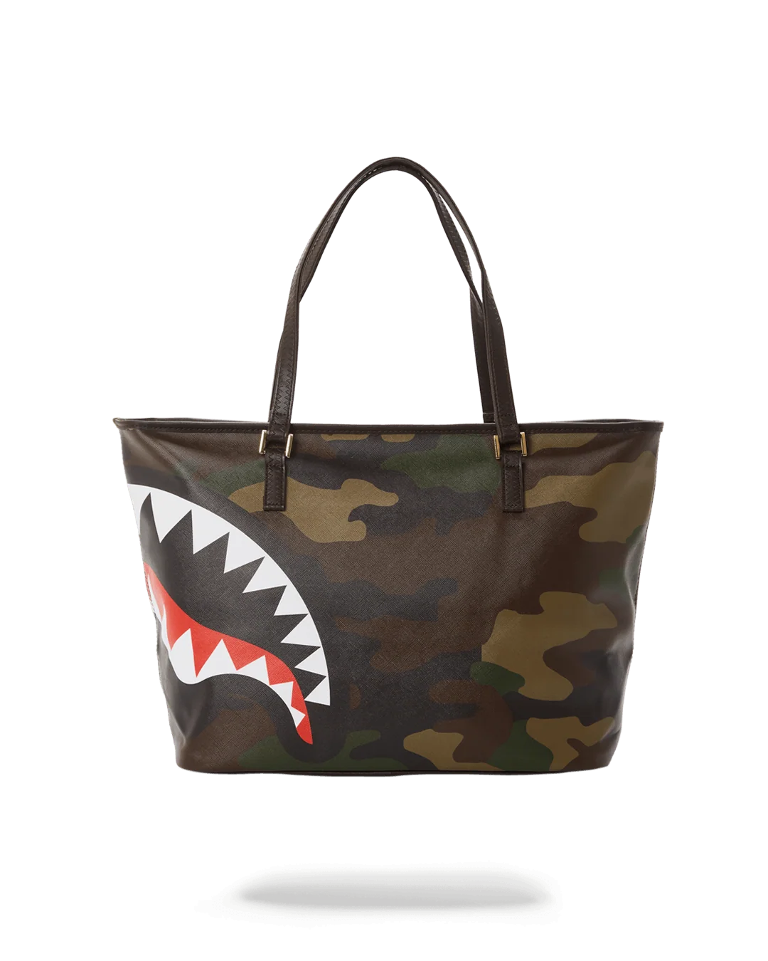 CHECKS IN CAMOFLAUGE TOTE