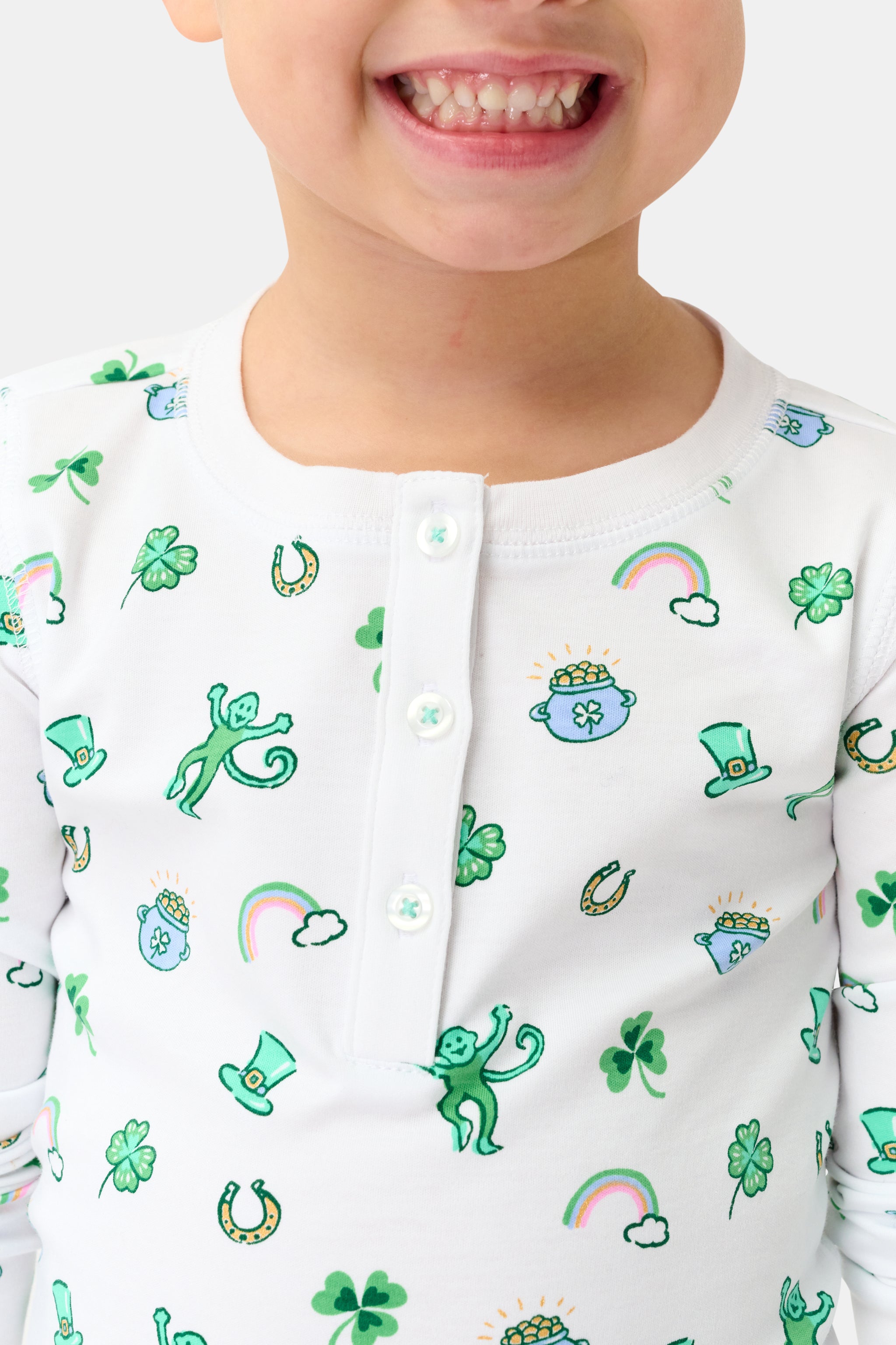 Kids Luck O' The Monkey Pajamas