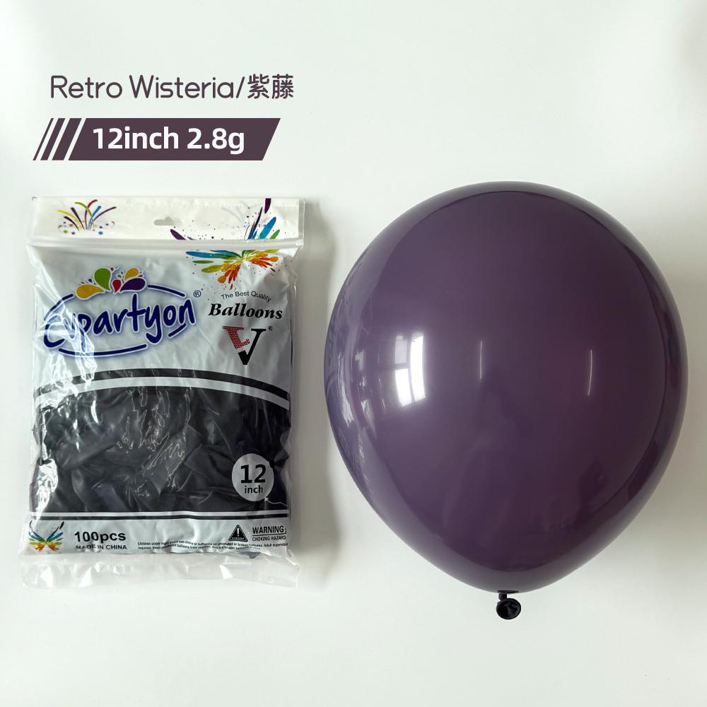 12 Inch Latex Balloons – Bright Colors for Party Decorations