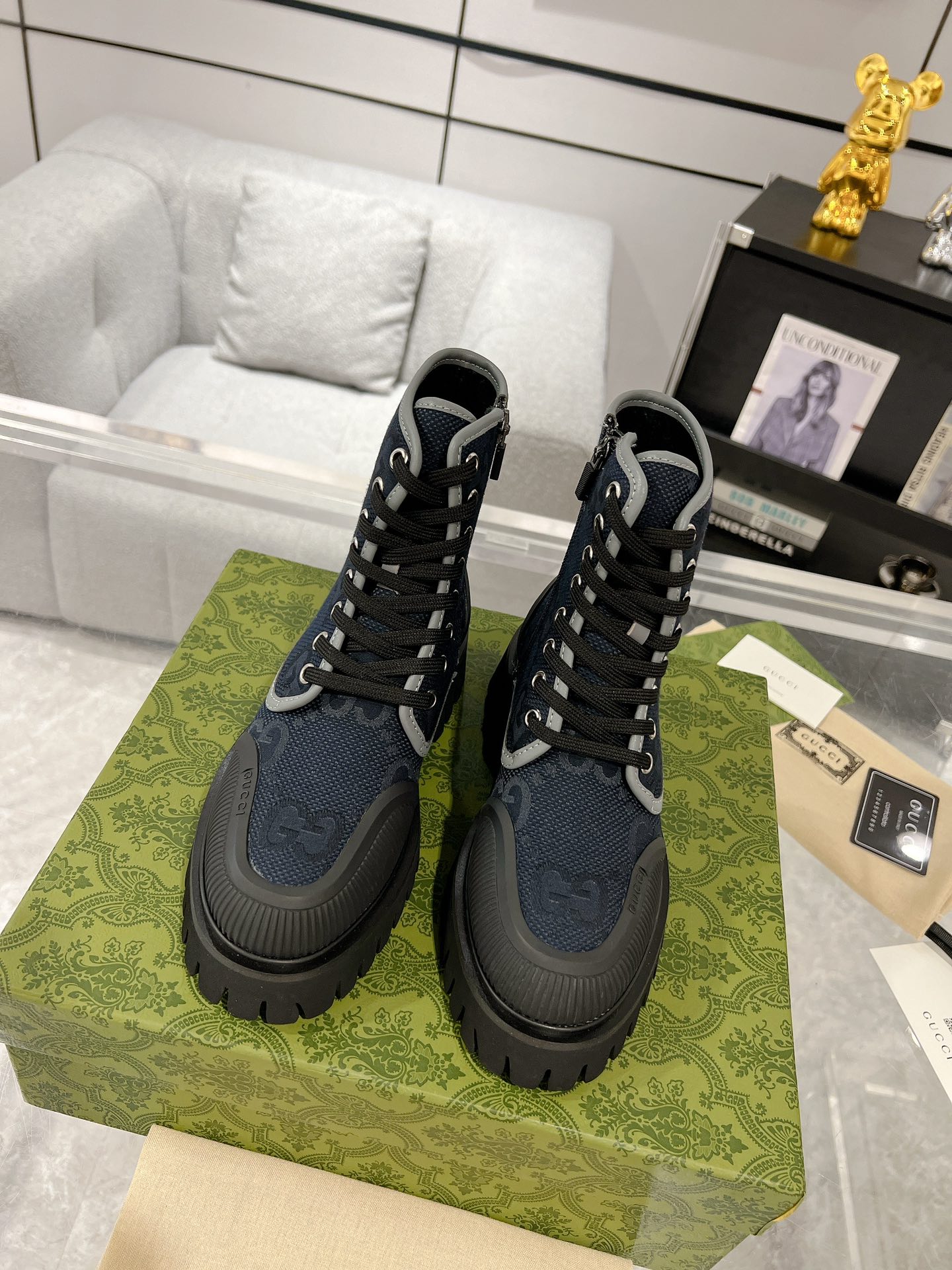Gucci 23ss Women Boots Size 36-41